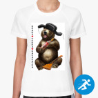 Женская спортивная футболка