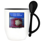 Кружка с ложкой