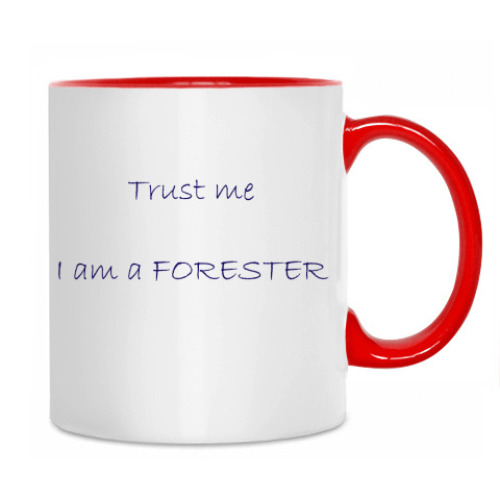 Кружка с принтом Субару