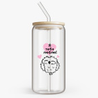 Банка с бамбуковой крышкой