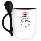 Кружка с ложкой