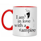 Двухцветная кружка Love Vampire