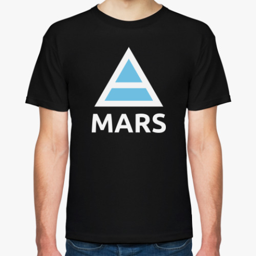 Футболка с принтом Mars Triad