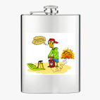 Фляжка стальная