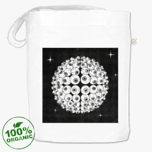 Сумка шоппер с принтом Eyes ball