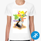 Женская спортивная футболка