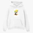 Толстовка худи оверсайз