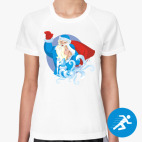 Женская спортивная футболка