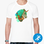 Мужская спортивная футболка