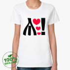 Женская футболка органик