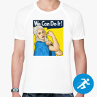 Мужская спортивная футболка