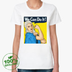 Женская футболка органик