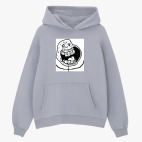 Толстовка худи оверсайз