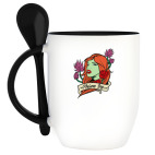 Кружка с ложкой