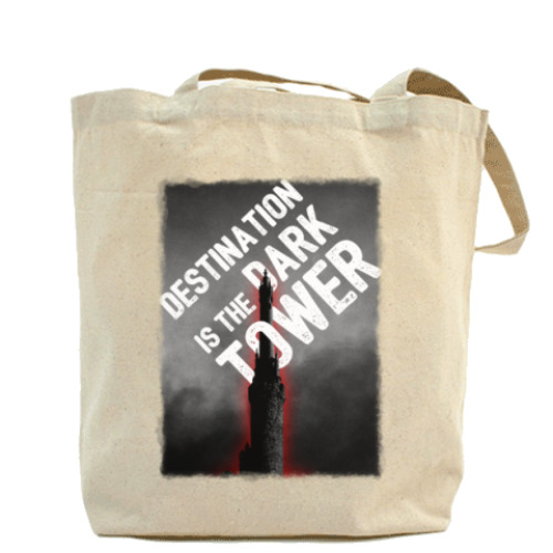 Сумка шоппер с принтом Темная Башня