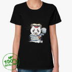 Женская футболка органик