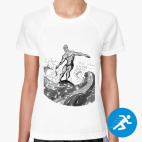 Женская спортивная футболка