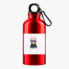 Металлическая бутылка 400 мл UV-DTF