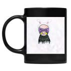 Кружка цветная UV-DTF