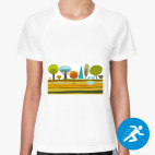 Женская спортивная футболка