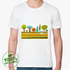 Мужская футболка органик