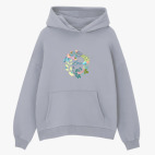 Толстовка худи оверсайз