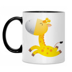 Кружка двухцветная