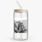 Банка с бамбуковой крышкой