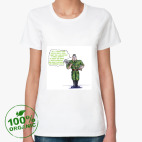 Женская футболка органик