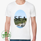 Мужская футболка органик