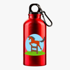 Металлическая бутылка 400 мл UV-DTF