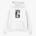 Толстовка худи оверсайз