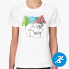 Женская спортивная футболка