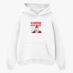 Толстовка худи оверсайз