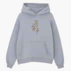 Толстовка худи оверсайз