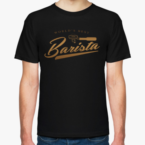 Футболка с принтом World's Best Barista