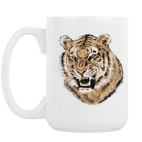 Большая кружка (420 мл) Тигр