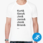 Мужская спортивная футболка