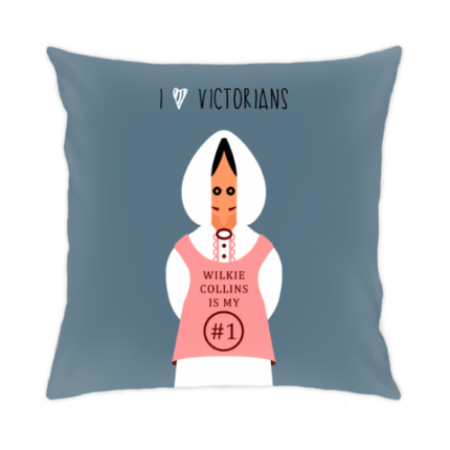 Подушка с принтом Английские писатели