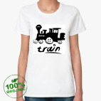Женская футболка органик