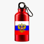 Металлическая бутылка 400 мл UV-DTF