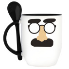 Кружка с ложкой