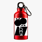 Металлическая бутылка 400 мл UV-DTF