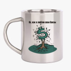 Кружка металлическая