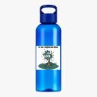 Прозрачная спортивная бутылка