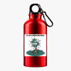 Металлическая бутылка 400 мл UV-DTF