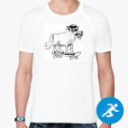 Мужская спортивная футболка