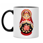 Кружка двухцветная