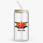 Банка с бамбуковой крышкой