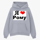 Толстовка худи оверсайз